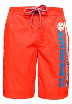 Superdry Swimming Shorts - Havana Orange -Superdry Shop 2799117e5bb84de4ac538606fddc5b63