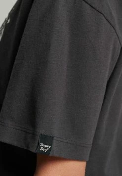 Superdry VINTAGE CELESTIAL - Print T-shirt - Bison Black -Superdry Shop 27d790e1f0b940928bb1c2ba86cbd099