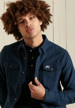 Superdry Shirt - Nordic Chrome Navy -Superdry Shop 285a100800ae489d84c73b5d36df3dcb