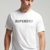 Superdry Print T-shirt - Optic