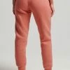 Superdry VINTAGE LOGO - Tracksuit Bottoms - Orange