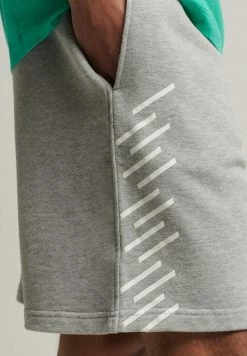 Superdry CODE CORE - Tracksuit Bottoms - Grey Marl -Superdry Shop 28913ea972bb462d96ddefa003a9d086