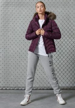 Superdry Winter Jacket - Potent Purple