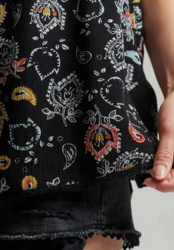 Superdry BEACH CAMI - Top - Black -Superdry Shop 28d51e1b2c564058b0dc103d6e4a030a