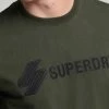 Superdry APPLIQUE S LOGO - Print T-shirt - Surplus Goods Olive