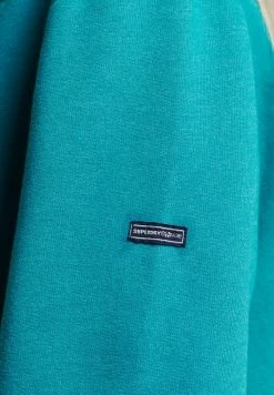 Superdry TRADE TAB BOXED - Sweatshirt - Ocean Green Marl -Superdry Shop 293a11a7542b405b89b13cbc7087d406
