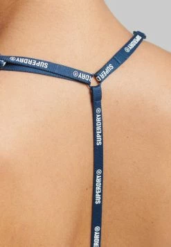 Superdry MID IMPACT - Bustier - Monaco Blue Blue Bottle -Superdry Shop 2989aa6838f24f5e9e7b6bc15718e2ac