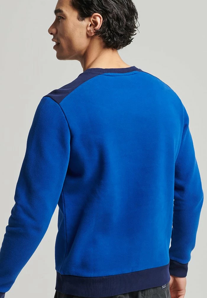 Superdry VINTAGE LOGO COLLAGE CREW - Sweatshirt - Regal Blue 5 Superdry VINTAGE LOGO COLLAGE CREW - Sweatshirt - Regal Blue - Image 5