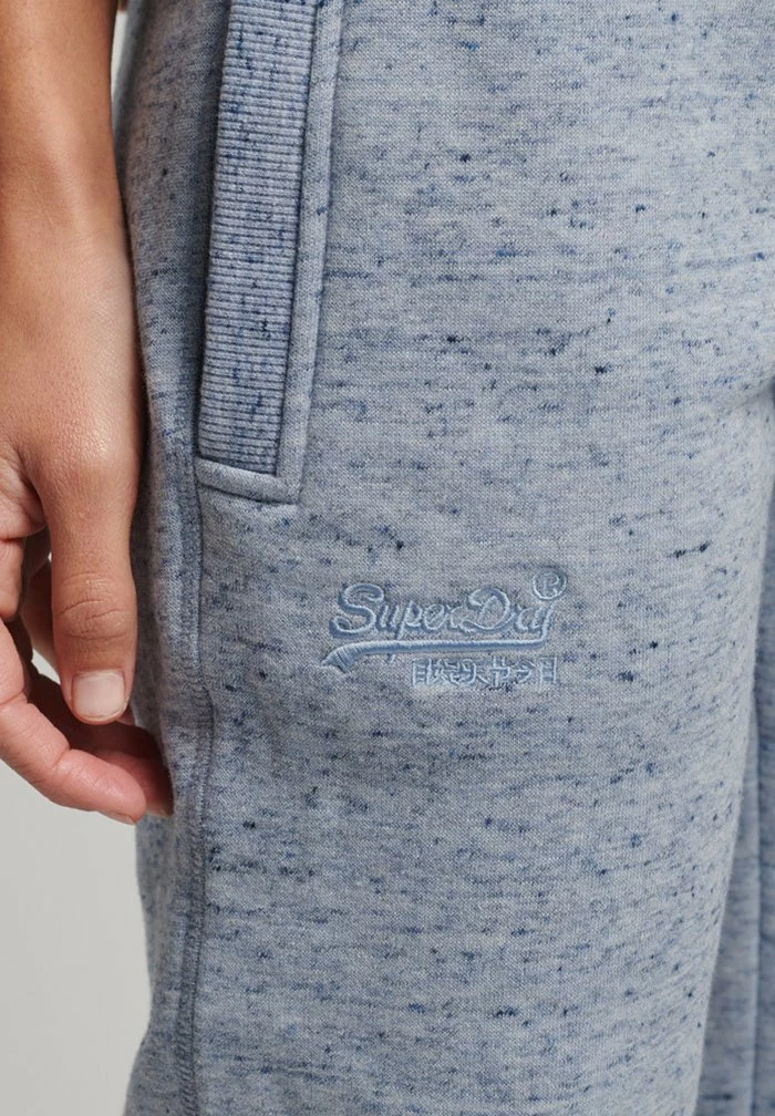Superdry VINTAGE LOGO - Tracksuit Bottoms - La Blue Marl 3 Superdry VINTAGE LOGO - Tracksuit Bottoms - La Blue Marl - Image 3
