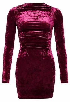 Superdry LONG SLEEVE MINI - Day Dress - Maroon Crush -Superdry Shop 29e81fe68d7e458093e554576b24b27f
