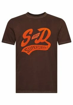 Superdry Print T-shirt - Java -Superdry Shop 29fe39311d544fe18cae0508d94b7ff6
