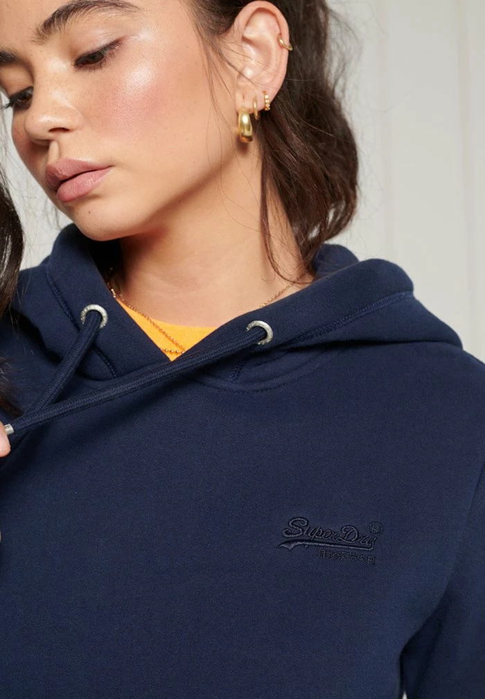 Superdry ORANGE LABEL - Hoodie - Rich Navy 3 Superdry ORANGE LABEL - Hoodie - Rich Navy - Image 3