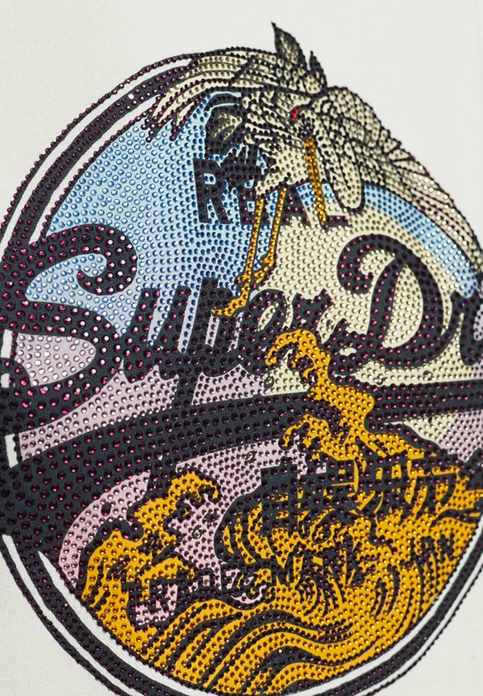 Superdry VINTAGE LOGO NARRATIVE RHINESTONE CREW - Sweatshirt - Ecru 4 Superdry VINTAGE LOGO NARRATIVE RHINESTONE CREW - Sweatshirt - Ecru - Image 4