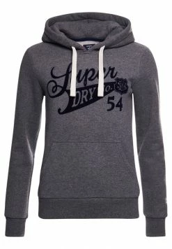 Superdry COLLEGIATE CALI STATE - Hoodie - Dark Marl -Superdry Shop 2a7cc252577043dba093424c1abefd4f
