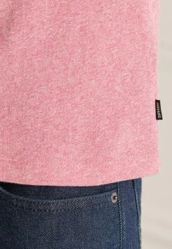 Superdry Basic T-shirt - Mid Pink Grit -Superdry Shop 2a96c6ef41f6491f8a390078297dd4dd