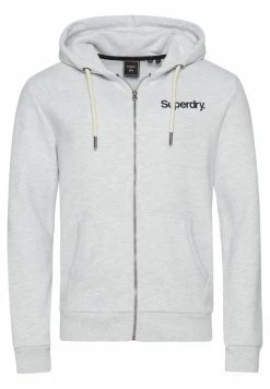 Superdry VINTAGE CORE LOGO CLASSIC - Zip-up Sweatshirt - Ice Marl -Superdry Shop 2ae495dbd5f54810b8a3de7c891f0485