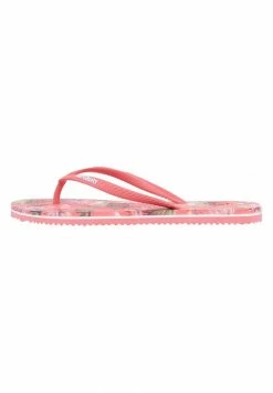Superdry VINTAGE - T-bar Sandals - Coral Palm