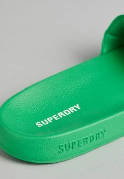 Superdry CODE ESSENTIAL - Pool Slides - Bright Green -Superdry Shop 2b31c5cac607410b8e5a803a2ae4f1c1