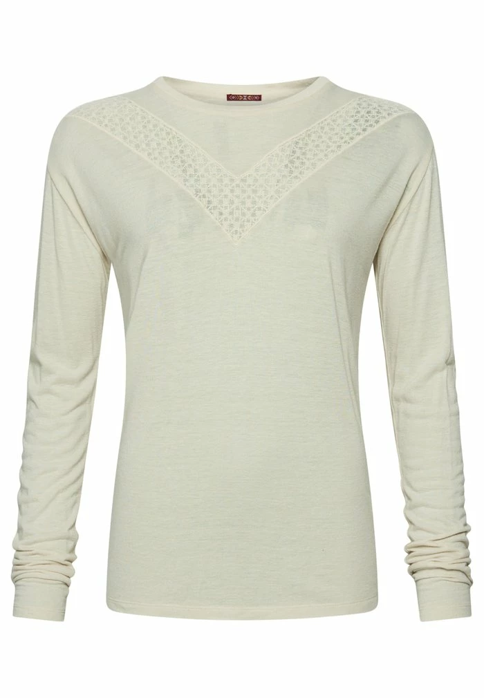 Superdry ROCK LONG SLEEVED - Blouse - Oatmeal 5 Superdry ROCK LONG SLEEVED - Blouse - Oatmeal - Image 5