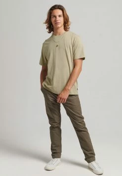 Superdry CLUB - Basic T-shirt - Explorer Sand