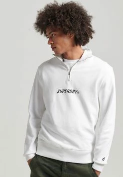 Superdry CODE CORE - Sweatshirt - Bright White