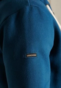 Superdry VINTAGE LOGO TONAL - Zip-up Sweatshirt - Blue Bottle -Superdry Shop 2bdd9db04ebf48fab1b7aa26fadb81bf