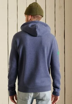 Superdry Hoodie - Princedom Blue Marl -Superdry Shop 2c90a9763d9a4c70a05ebf65eb1a9d95