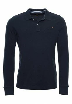 Superdry Polo Shirt - Midnight Navy Grit -Superdry Shop 2ce939750ca049478f09ac0f95cf6a2a