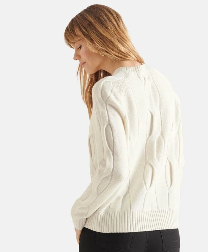 Superdry Jumper - White 3 Superdry Jumper - White - Image 3