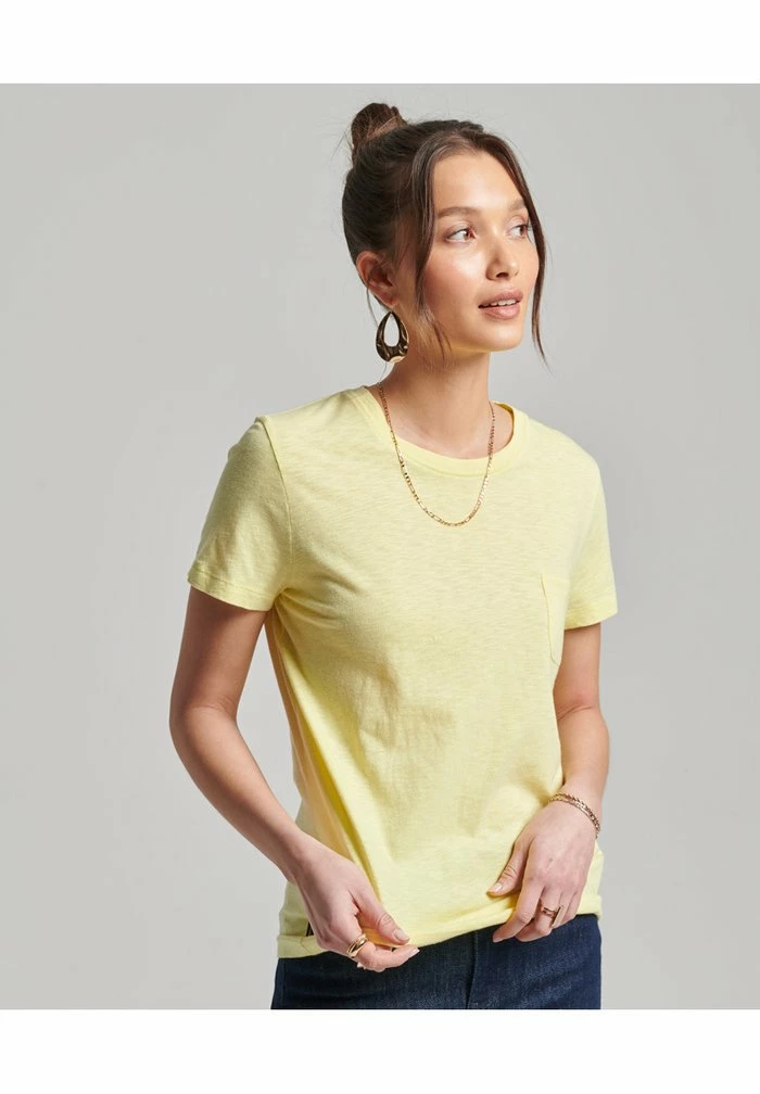 Superdry STUDIOS - Print T-shirt - Beacon Yellow 1 Superdry STUDIOS - Print T-shirt - Beacon Yellow