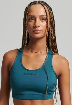 Superdry CORE MID IMPACT - Bustier - Deep Atlantic Teal