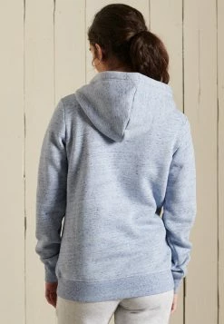 Superdry VINTAGE LOGO EMBROIDERED - Hoodie - La Blue Marl