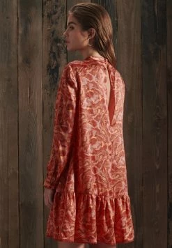 Superdry Day Dress - Red Floral -Superdry Shop 2e030a36b52e466f9c4fba6110dc1862