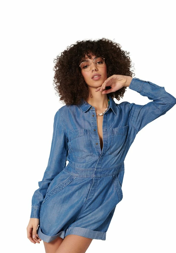 Superdry Jumpsuit - Mid Wash 3 Superdry Jumpsuit - Mid Wash - Image 3