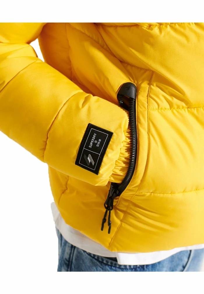 Superdry Winter Jacket - Nautical Yellow 4 Superdry Winter Jacket - Nautical Yellow - Image 4