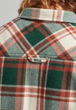 Superdry MILLER - Shirt - Angus Check Green -Superdry Shop 2e382ddf0bb4425f9f9262dd6468e13d