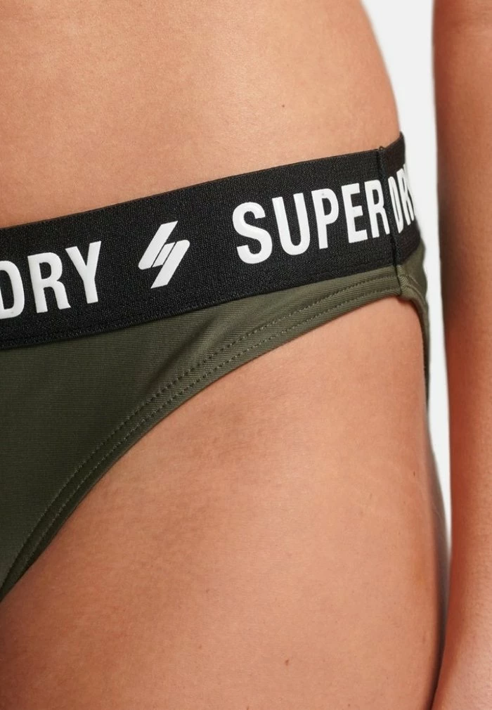 Superdry ELASTISCHES CODE - Bikini Bottoms - Dark Moss 3 Superdry ELASTISCHES CODE - Bikini Bottoms - Dark Moss - Image 3