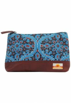 Superdry ELSIE - Wash Bag - Paisley Block Print Navy