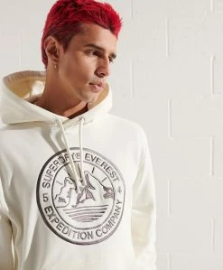 Superdry EXPEDITION GRAPHIC - Hoodie - New Chalk -Superdry Shop 2ebc90bbdf7347598022ed7e7e54c911