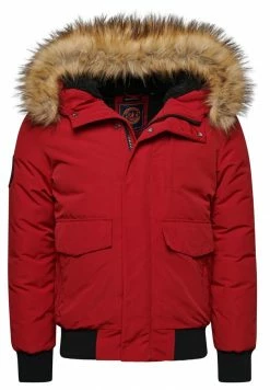 Superdry EVEREST - Winter Jacket - Deep Red -Superdry Shop 2ecfd0b407f54264a4ab8a785f030ada