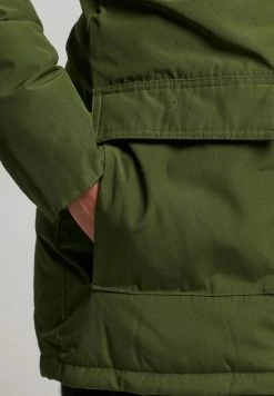 Superdry ROOKIE - Down Coat - Rifle Green -Superdry Shop 2f01f522a3344234a9750928aeef4e36
