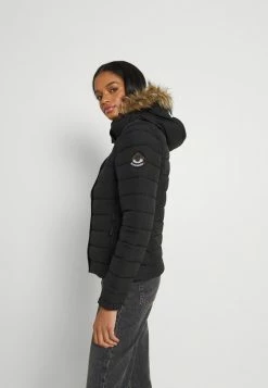Superdry CLASSIC FUJI JACKET - Winter Jacket - Black -Superdry Shop 2f0cb5cd651a4a3a9a980e836faf6226