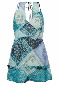 Superdry VINTAGE TIERED CAMI - Day Dress - Bandana Blue -Superdry Shop 2f8533b1e4414452a18700ae06969a73
