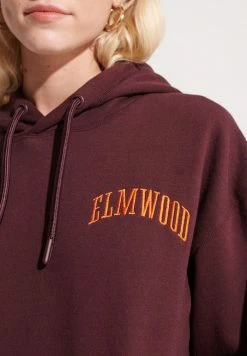 Superdry COLLEGE GRAPHIC - Hoodie - Rich Deep Burgundy -Superdry Shop 30322bf41f6640aa92b9a0d814e7b204