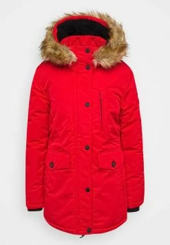 Superdry EVEREST - Parka - High Risk Red -Superdry Shop 30de26a491b342d38d3cb6763a305b0a