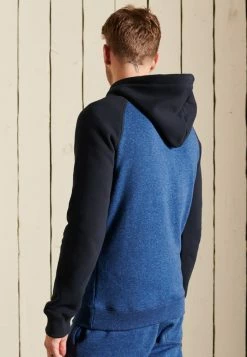 Superdry VINTAGE - Hoodie - Bright Blue Marl Eclipse Navy -Superdry Shop 312d59d7277c4d0fb1cb94d43ae61473