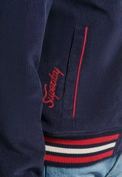 Superdry COACH - Bomber Jacket - Rich Navy -Superdry Shop 31997f5957fd4e049172d7ec6e1f1c68