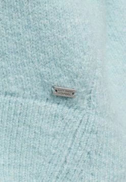 Superdry OVERSIZED V NECK - Jumper - Slate Grey -Superdry Shop 31d5eb522c1e461a904659944947ba81