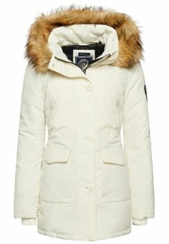 Superdry EVEREST - Parka - Winter White -Superdry Shop 31dd9c83e2da49b587b1f42a3f70ee69