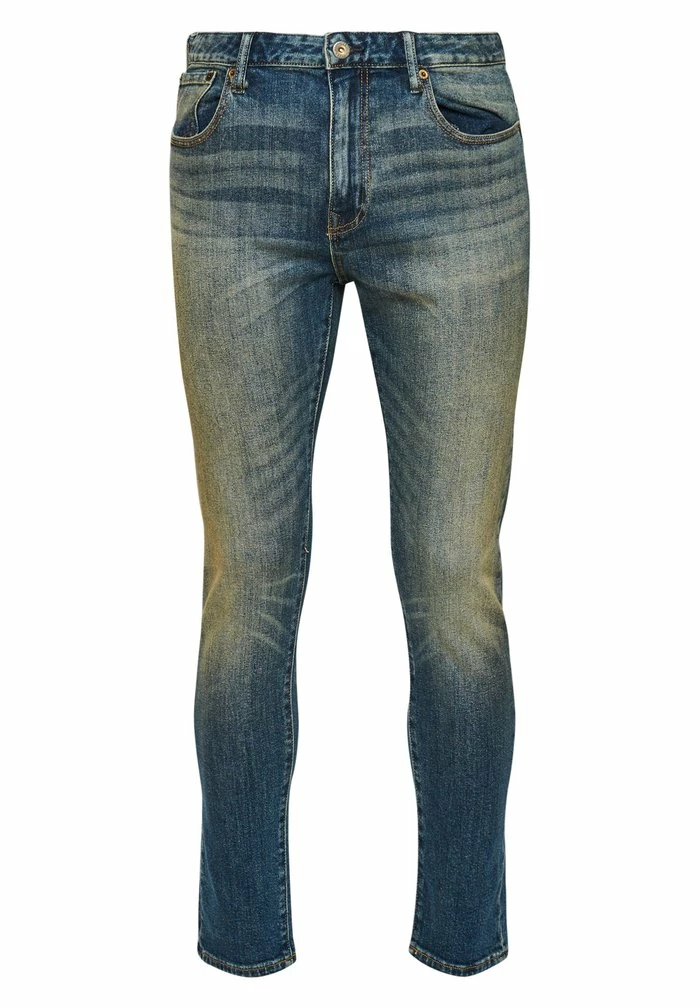 Superdry Slim Fit Jeans - Rivington Blue Vintage 4 Superdry Slim Fit Jeans - Rivington Blue Vintage - Image 4